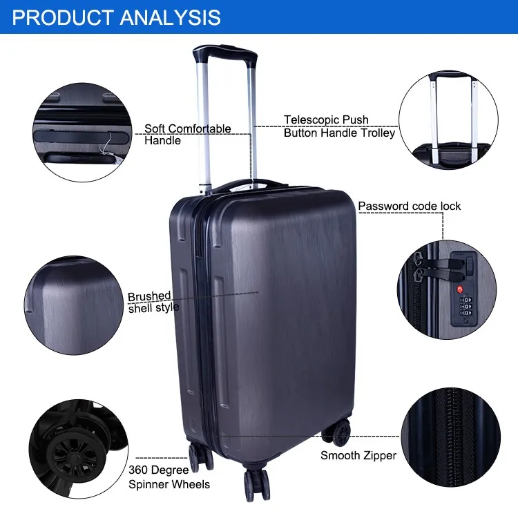 metronaut abs luggage bag