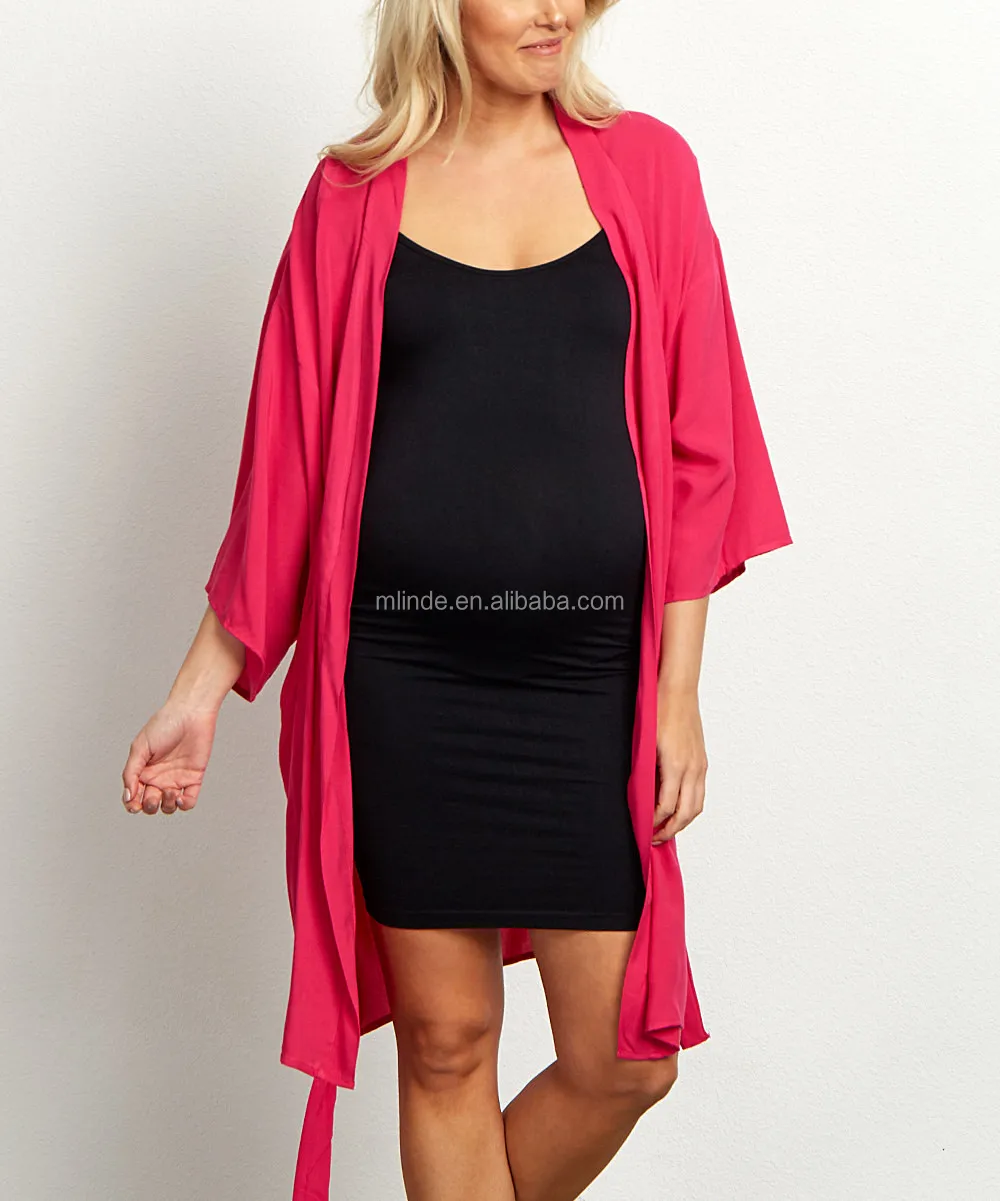 Wholesale Fashion Elegant Pregnant Women Long Sleeve Maternity Dressing