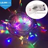 New Year colorful led battery operated light string With great price indoor decoration