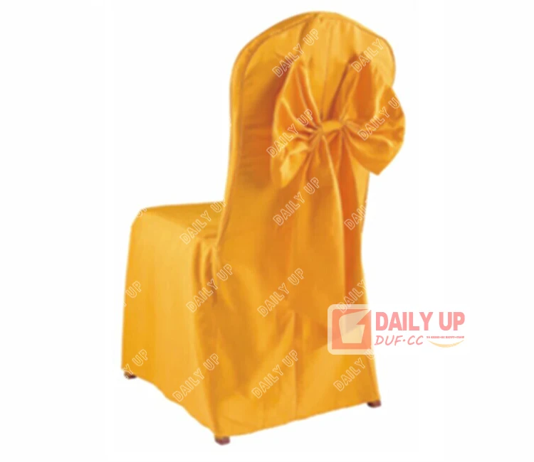 Dining Chiavari Chair Covers For Weddings Banquet Polyester Stretch Chair Cover Factory