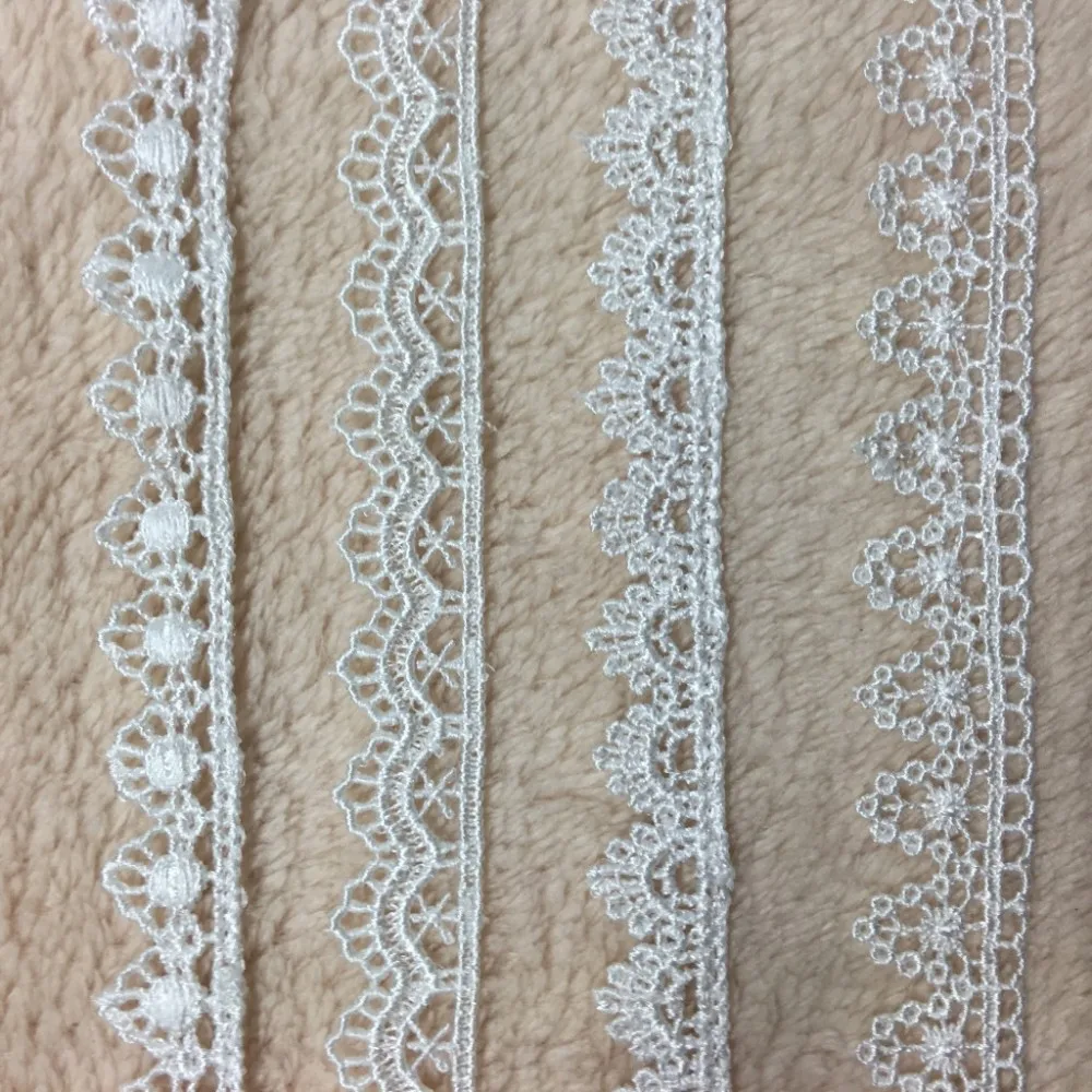 2017 new fashion embroidery lace,high quality chemical lace for decoration