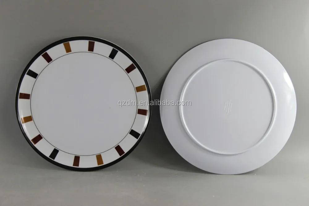 Modern Melamine Round Dish And Plate