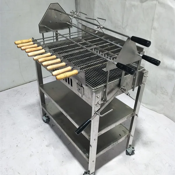 Commercial Auto Rotating Skewer Rotisserie Stainless Steel Cyprus