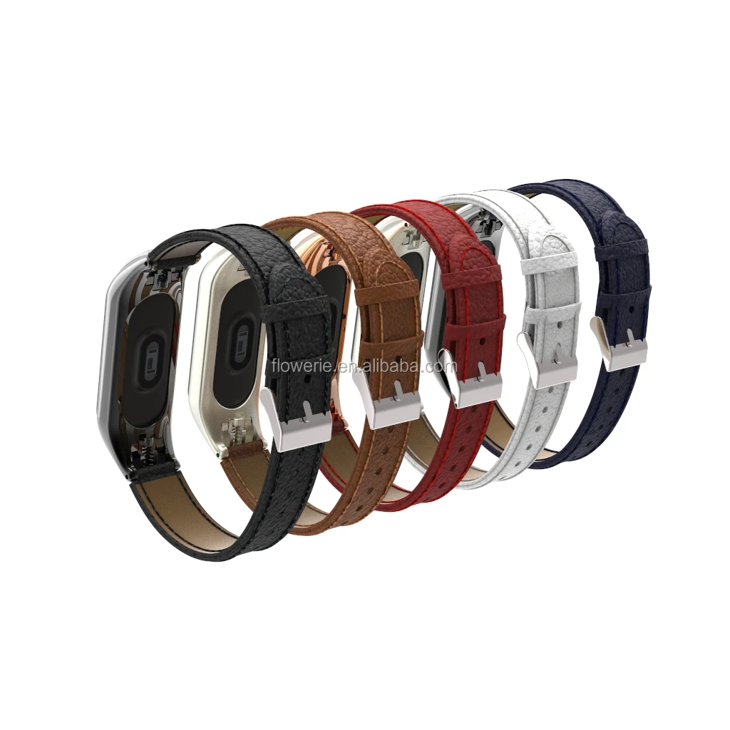 xiaomi mi band 3 leather strap