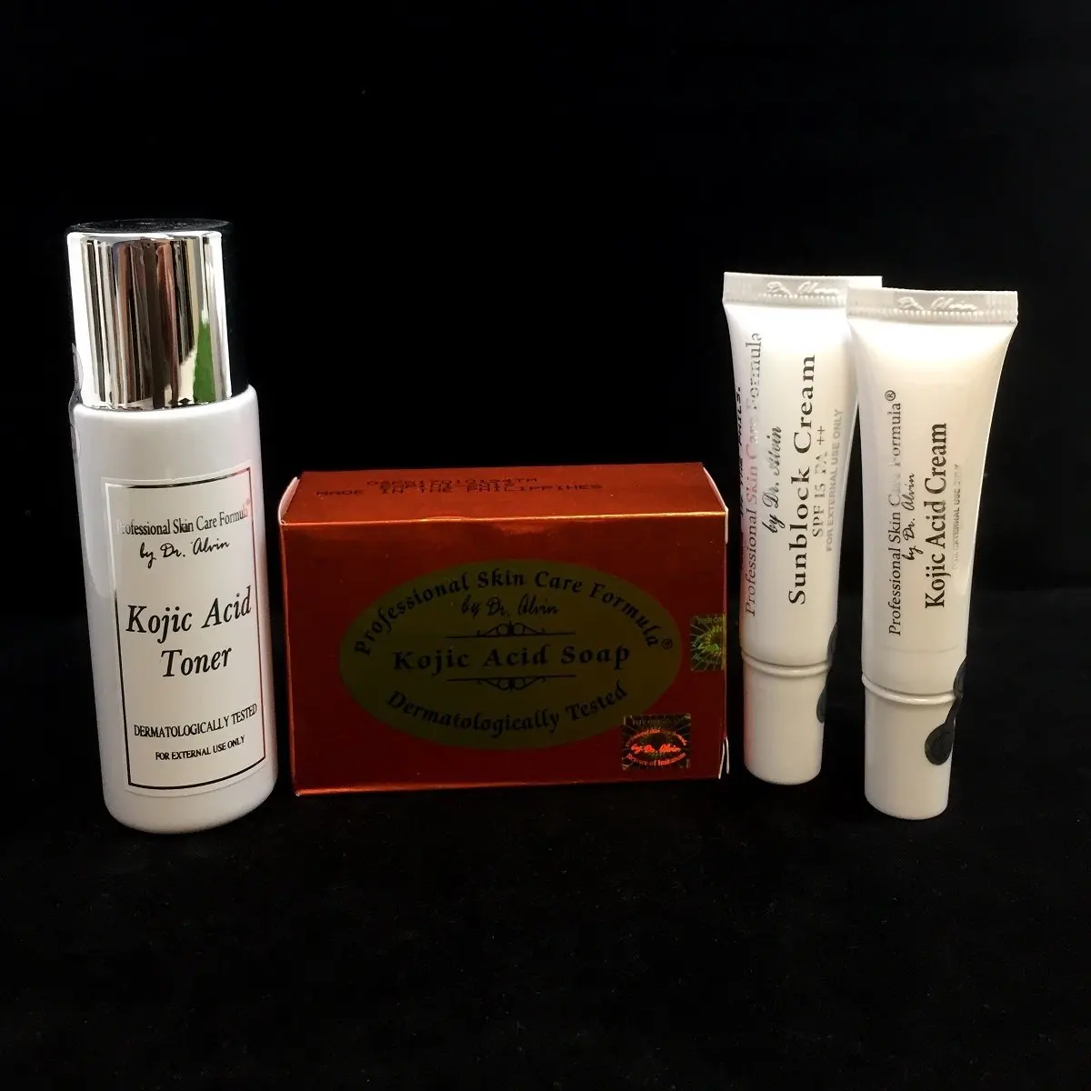 dr alvin whitening set