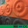 3D Polyester Fiber Acoustic Foam Wave Absorber Covered Interior Wall Paneling