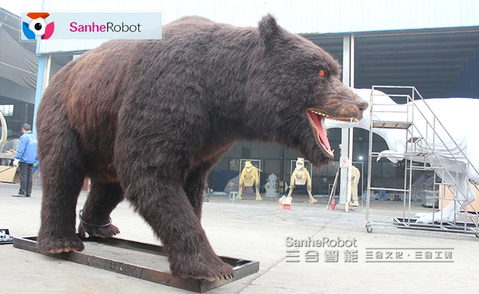 How Cool Realistic Life Size Animatronic Cave Bear It Is Buy