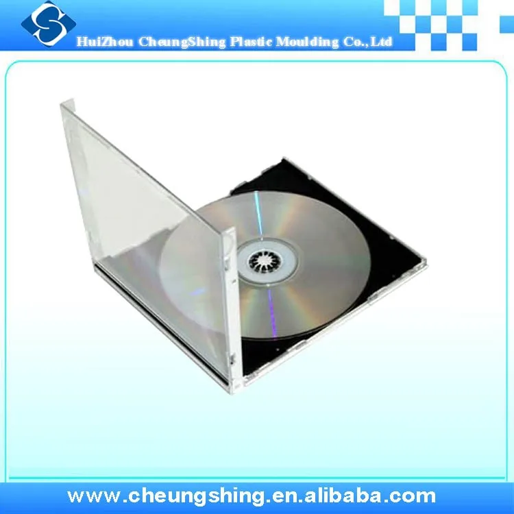 China Top 5 Cd Dvd Case Wholesalers 10.4mm Single Cd Jewel Box Case