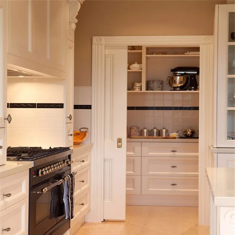 Klassieke moderne kleine keuken ontwerp ideeën voor uw keukenkast ...