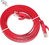 Colorful OEM flat patch cord,Oxygen free copper flat cat6 patch cable