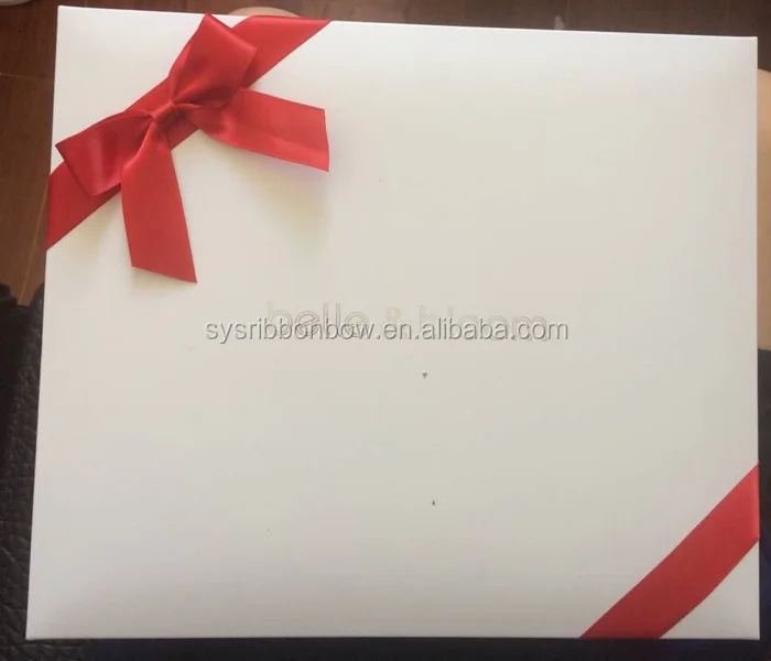 Professional Handmade Gift wrapping packaging adhesive ribbon bow
