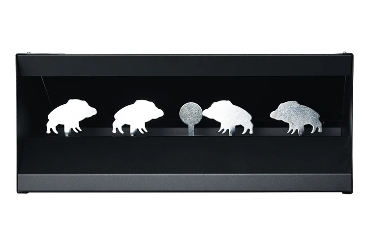 Metal Safety Box Type Knockdown Automatic Reset Shooting Target Buy