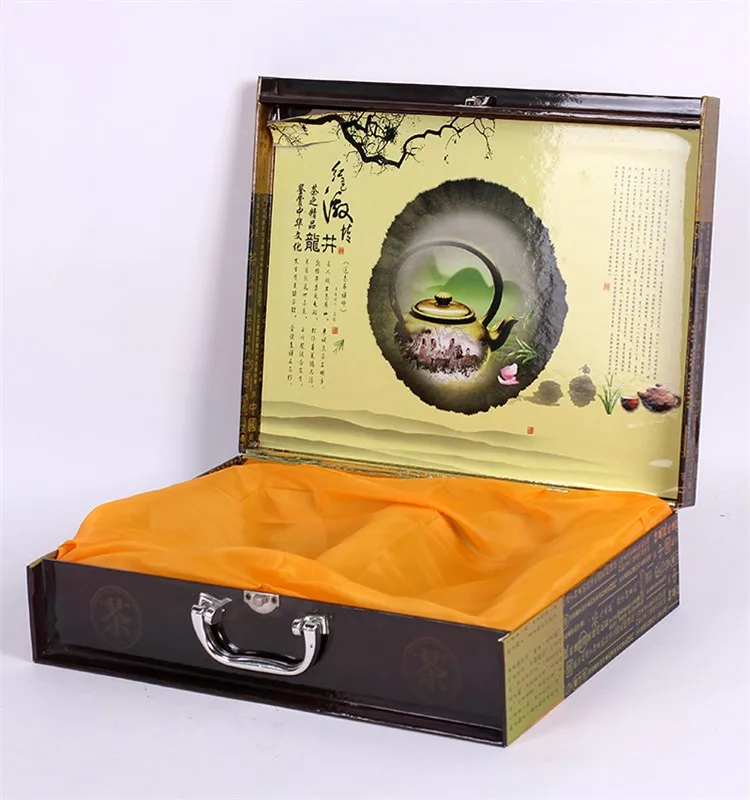 Custom Packaging Tea Cup And Saucer Box Cardboard Gift Box With Handle