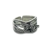 925 sterling silver poison rings big costume jewelry training rings for men