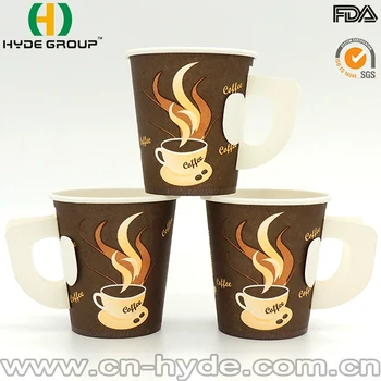 cup coffee paper wholesale holder handle larger
