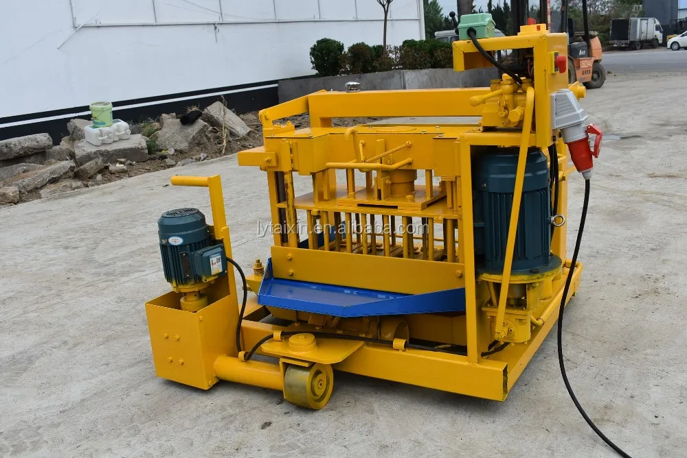 Qmy430a Egg Laying Small Block Making Machine Price Manual Portable