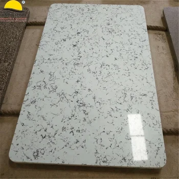 Glacier White Quartz Composite Dining Table Top Glacier White Quartz Composite Dining Table Top