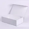 wholesale paper packing box customise white paper box
