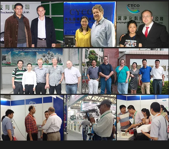 CYCO Stainless Steel Full Cone washing Spiral nozzle