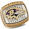Baltimore Ravens 2000 championship ring with name Lewis