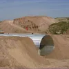 round shape steel pipe tube /large diameter corrugated steel pipe