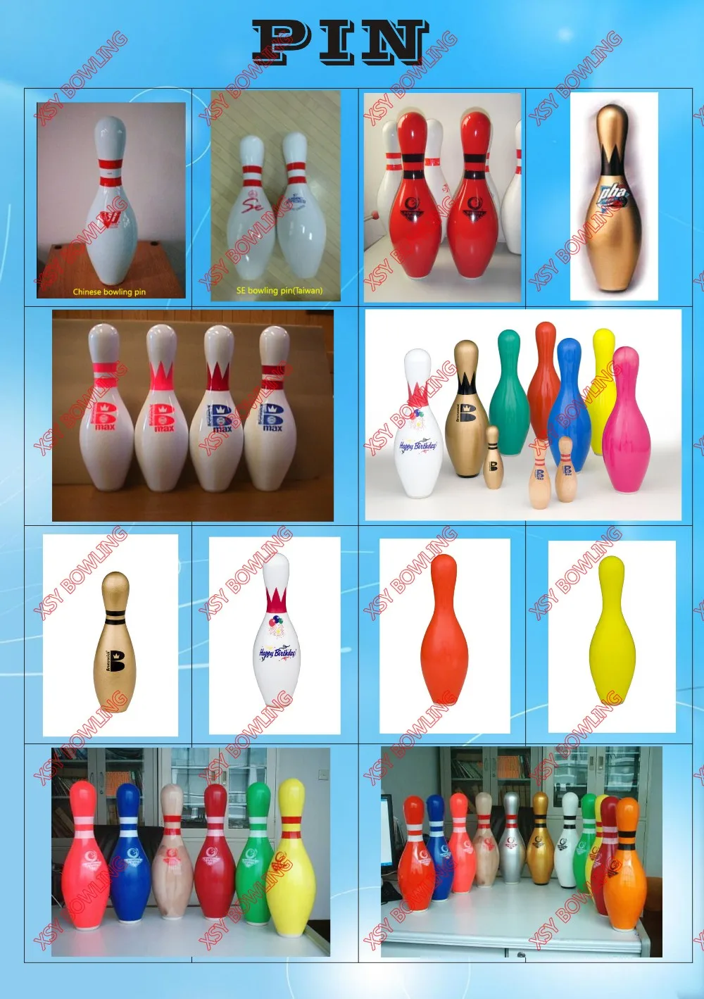 extra large bowling pins