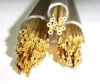 Straight Copper Pipe Type and Air Condition Or Refrigerator Application thin-walled brass tube