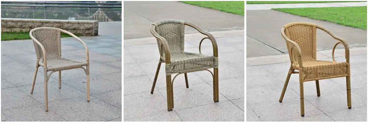 Hot Selling 2 Target Rattan With Metal Legs Patio Wicker Chairs Outdoor Plastic String Chair