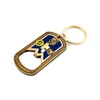 unique geometry shape souvenir metal custom wholesale fashion plating ancient gold soft enamel key chain