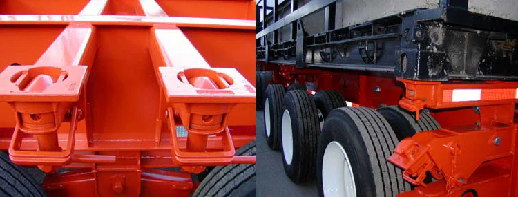 螺旋式卡车拖车扭锁20英尺40英尺扁平货架运输集装箱扭锁集装箱角锁