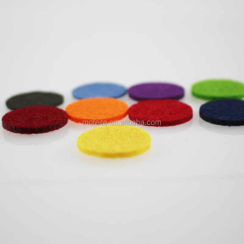 3cm Diameter Car Air Freshener Felt Color Pads With Vent Clip Buy Felt Color Pads,Car Air