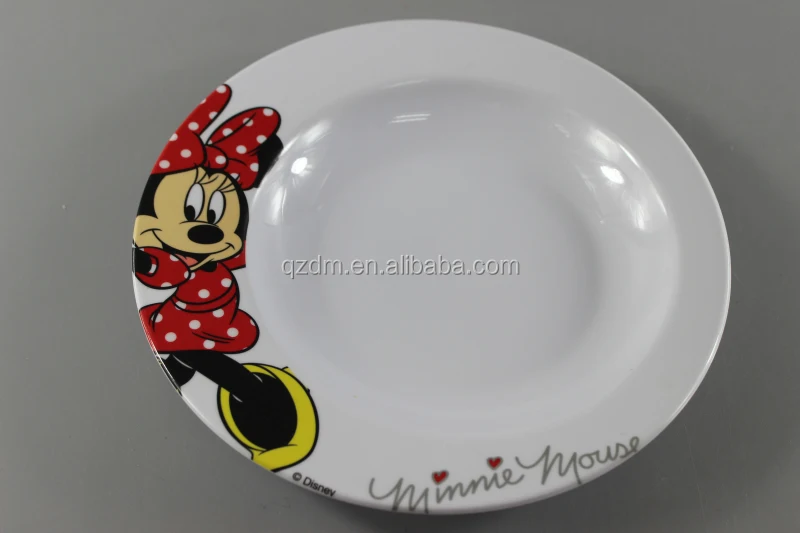 Factory supply good quality melamine deep dish 9inch