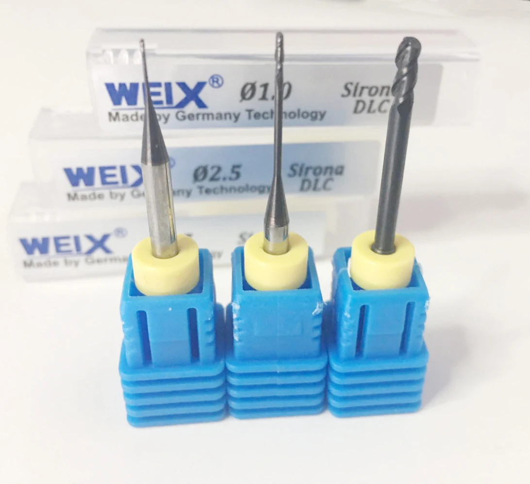 Weix Sharpening Carbide Cncmachinary Cad Cam Zirconia Blocks Dental