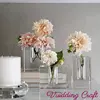 Fancy Bohemian Crystal Tabletop Vase For Wedding Decoration