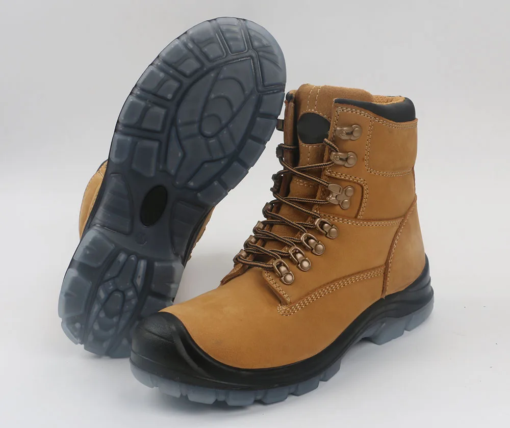 Leather Woodland Safety Shoes/boots For Men - Buy Leather Safety Boots ...