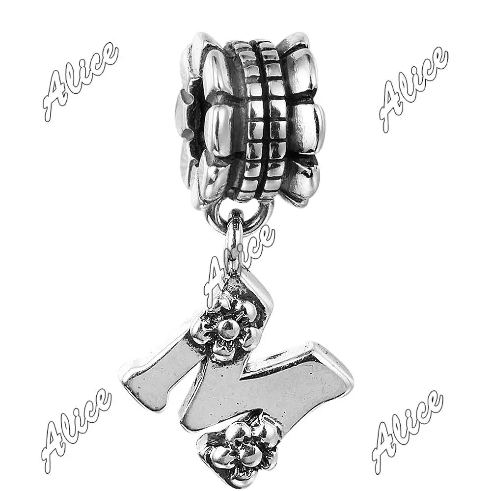 charm pandora lettre m charm pandora lettre m