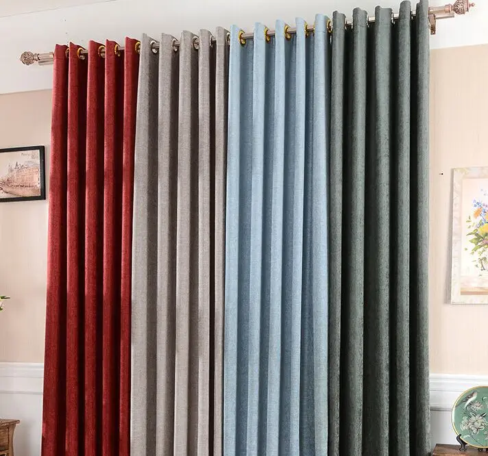 2017 Luxury Fashionable Linen Fabric Curtain Buy Linen Fabric