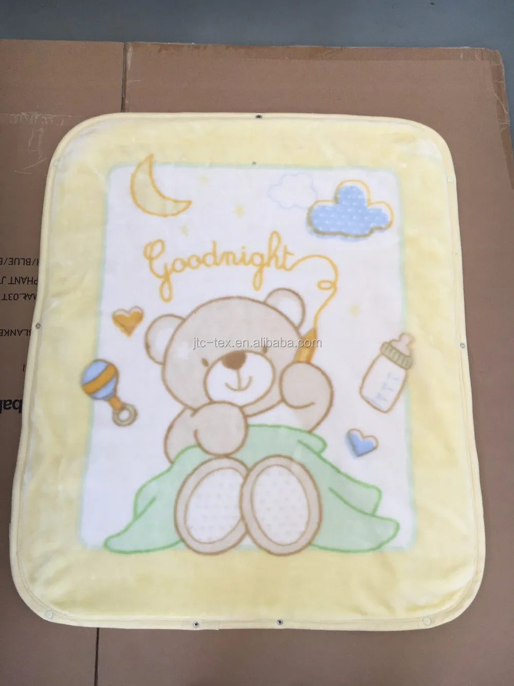 bear baby blanket