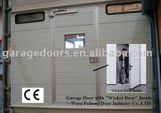 Garage Door With Wicket Door Door In Door Buy Garage Door