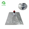 25l silver laminated multiple layer aluminum foil liquid drinking water bag