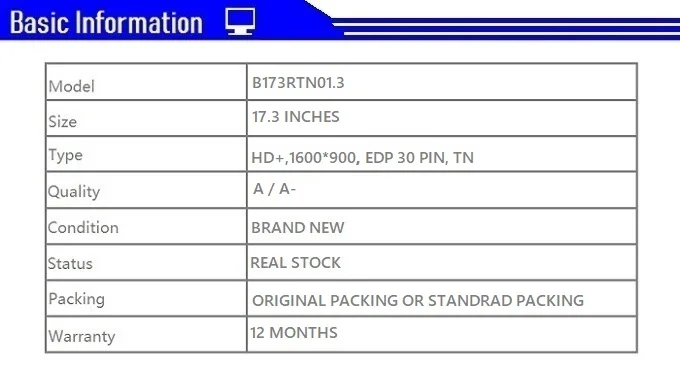 Laptop Lcd Screen