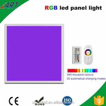 36w Square Color Changing Led Drop Ceiling Lights 2x2 Panel Light 5 Years Warranty Rgb Led Panel Light Buy Led 600x600 Ceiling Panel Light Color