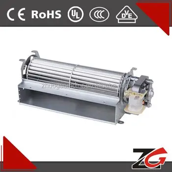 60 180cross Flow Fan For Refrigerator Oven Fan Electric Fireplace
