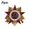 Original Russia Sliver Great Patriotic War Medal Ribbon Military Medals Soviet Union Badge Emblem Lapel sword shield