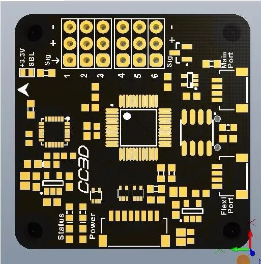 Stm32f103cbt6 Mpu6000 6-axis Attitude Open Source Uav Flight Control ...