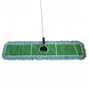 ESD Industrial Twisted Loop Dry Flat Cleaning Mop With Aluminium Handle, Dust Mop For Cleaning Floor