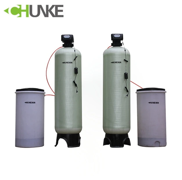 Blue Light Yellow Under Sink Water Softener Ion Exchange Resin Filter For Water Softening View Under Sink Water Softener Chunke Product Details