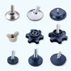 Factory price furniture glides metal threaded adjustable leveling feet for chair