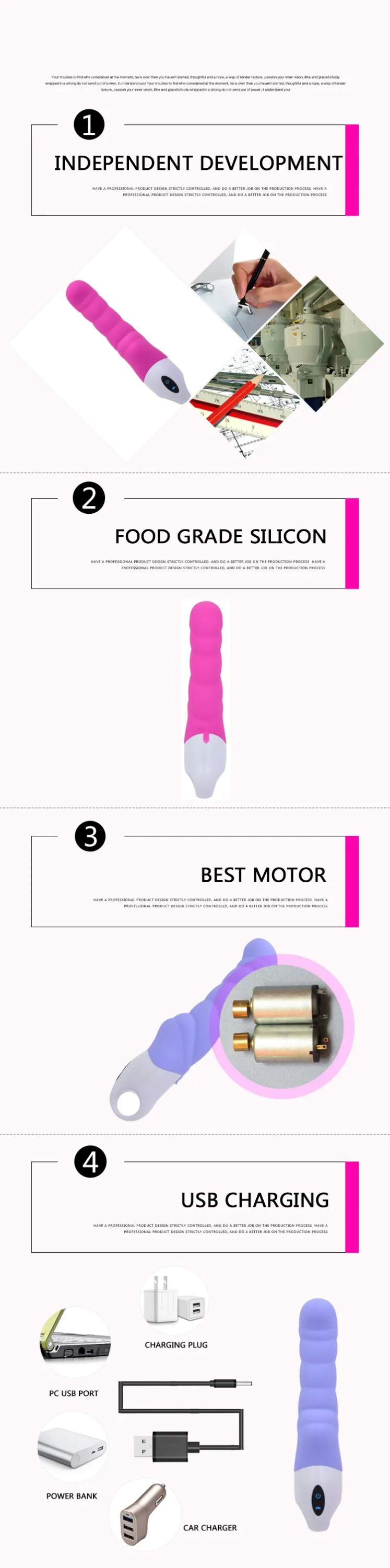 Wholesale Private Label Silicone Long Handle Electric Toys Sex Adult G Spot Vibrator Buy G