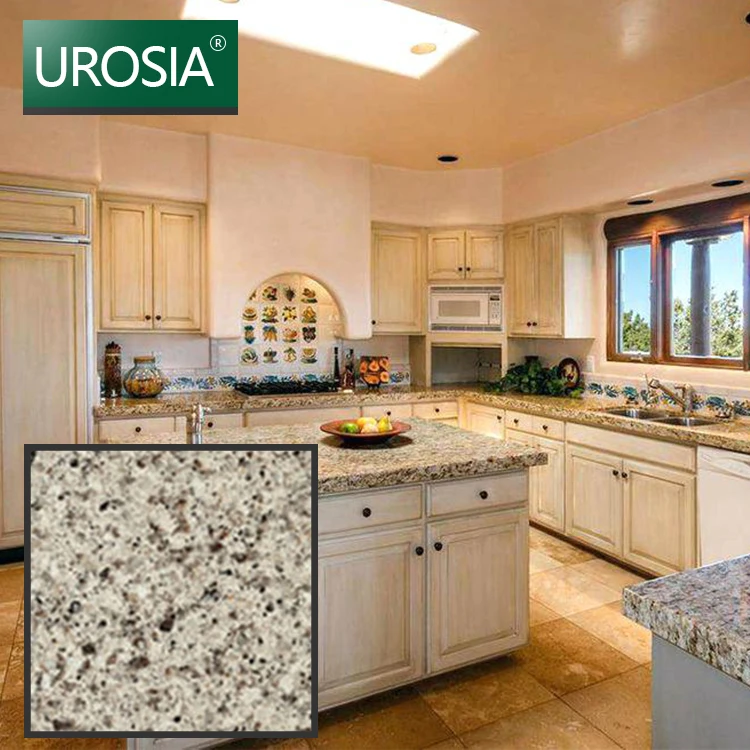 Cheap Beige Onyx Solid Artificial Marble Kitchen Countertop Cheap